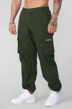 Joggers<Youngla 227-Weightless Voyage Joggers Black|Double Cream|Forest Green|Grey