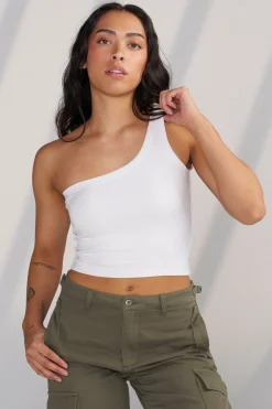Tops<Youngla W313-Harmony Top Black|White|Brown|Emerald Green