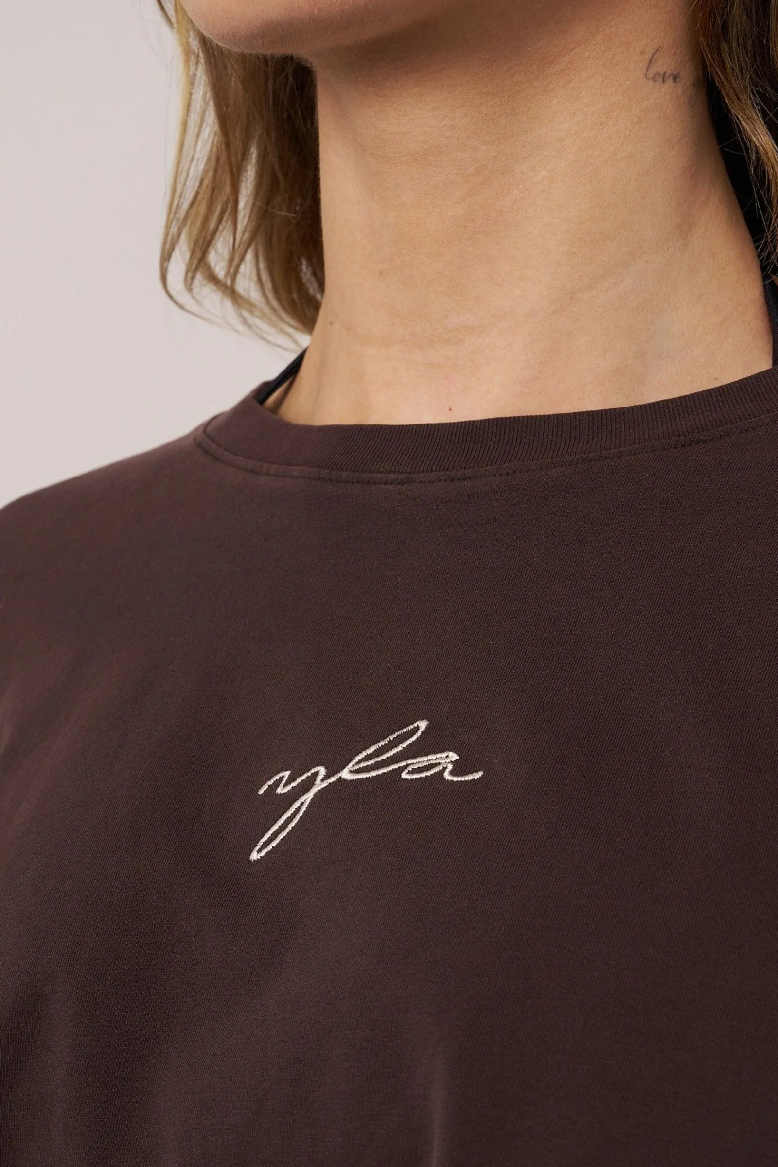 Tops<Youngla W434-Lazyday Longsleeve Top Black Wash|Burnt Orange Wash|Cream|Dark Brown Wash