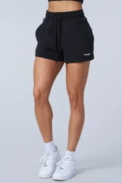 Shorts<Youngla W142-Love Sets-Terry Shorts Black Wash|Beige Wash|Grey Wash|Lavender Wash