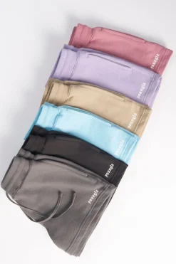 Shorts<Youngla W142-Love Sets-Terry Shorts Black Wash|Beige Wash|Grey Wash|Lavender Wash