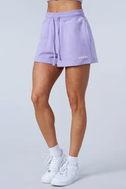 Shorts<Youngla W142-Love Sets-Terry Shorts Black Wash|Beige Wash|Grey Wash|Lavender Wash