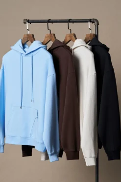 Outerwear<Youngla W518-Minimal Hoodie Bossy|Salty|Flirty|Moody
