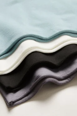 Tops<Youngla W426-Not So Basic Cropped Tee Slate|Nardo Grey|Coconut Milk|Black