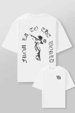 Shirts<Youngla 4096-Worldwide Excellence Tees Black|Brown|Dark Grey|Navy