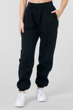Joggers & Pants<Youngla W202-Script Joggers Brown Wash|Slate Wash|Black Wash|Cream Wash