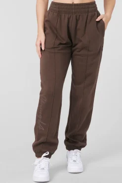 Joggers & Pants<Youngla W202-Script Joggers Brown Wash|Slate Wash|Black Wash|Cream Wash