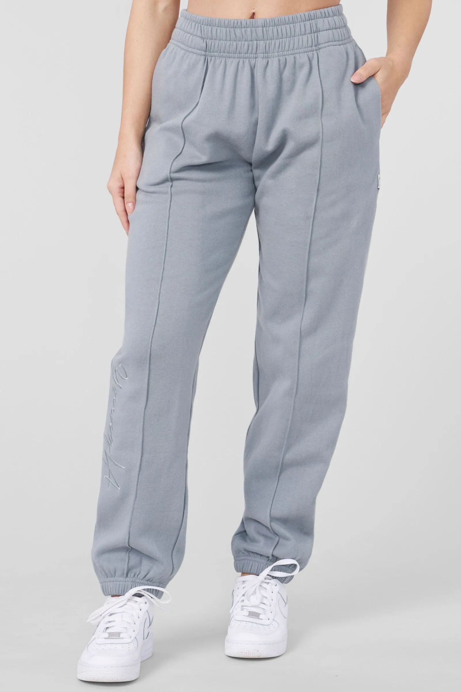 Joggers & Pants<Youngla W202-Script Joggers Brown Wash|Slate Wash|Black Wash|Cream Wash
