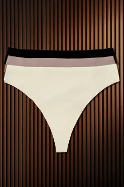 Accessories<Youngla W610-Seamless Thong 3 Color Pack