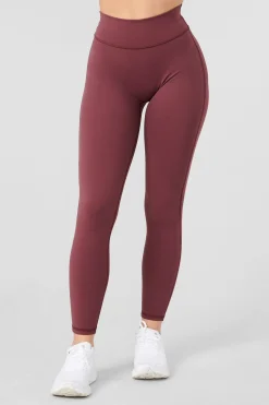Leggings<Youngla W221-Staple Leggings Black|Dusty Sage|Grape|Milk Chocolate