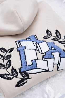 Outerwear<Youngla W524-Teddy Hoodie Barely Beige|Black|Coconut Milk|Kashmir Blue