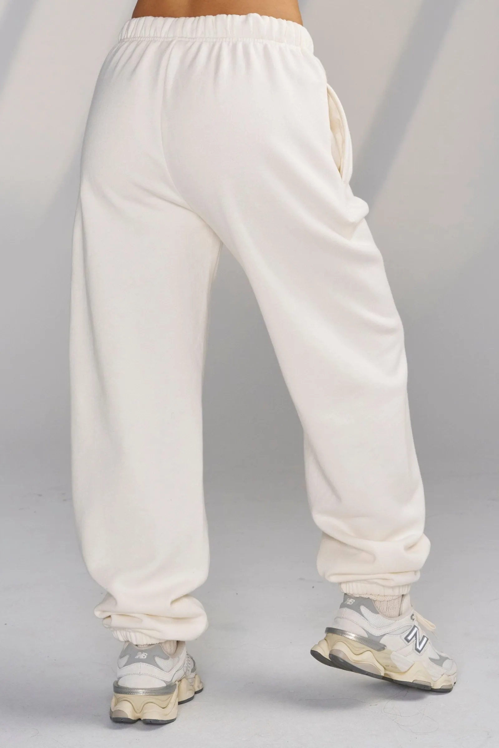 Joggers & Pants<Youngla W226-Teddy Jogger Barely Beige|Black|Coconut Milk|Kashmir Blue