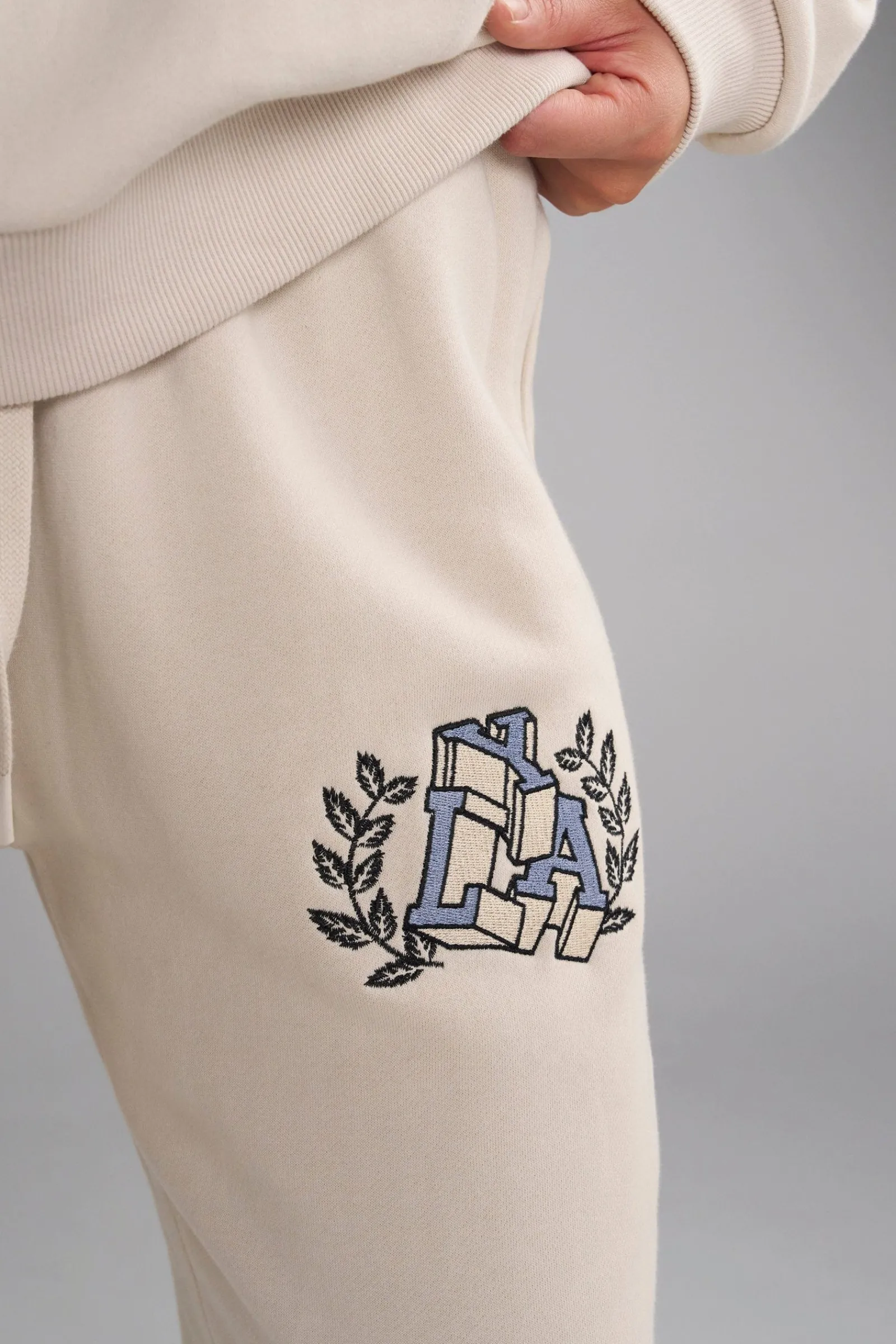 Joggers & Pants<Youngla W226-Teddy Jogger Barely Beige|Black|Coconut Milk|Kashmir Blue