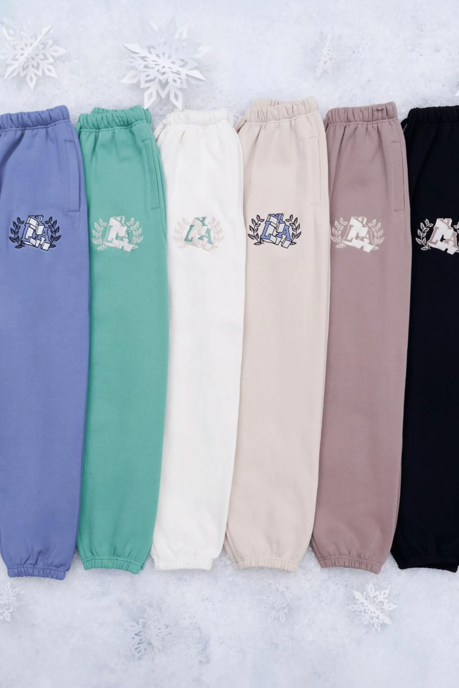 Joggers & Pants<Youngla W226-Teddy Jogger Barely Beige|Black|Coconut Milk|Kashmir Blue