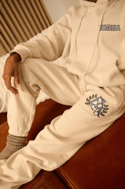 Joggers & Pants<Youngla W226-Teddy Jogger Barely Beige|Black|Coconut Milk|Kashmir Blue
