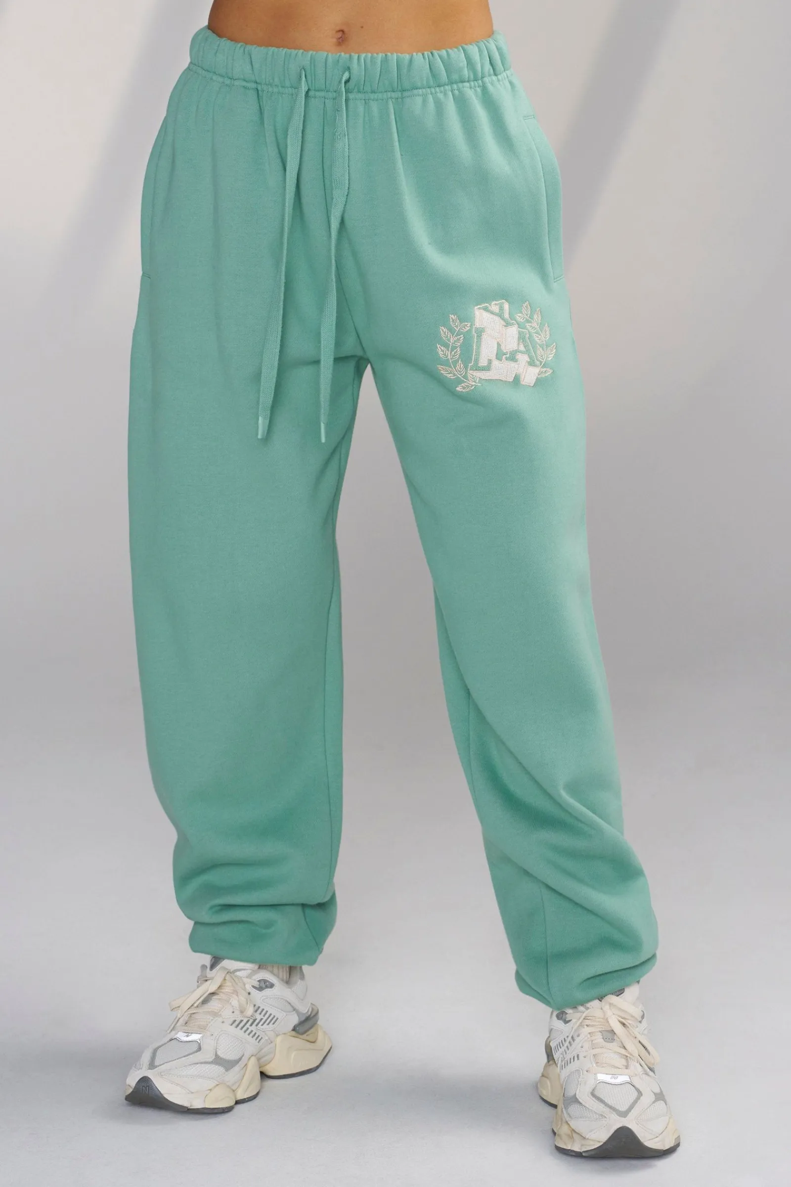 Joggers & Pants<Youngla W226-Teddy Jogger Barely Beige|Black|Coconut Milk|Kashmir Blue