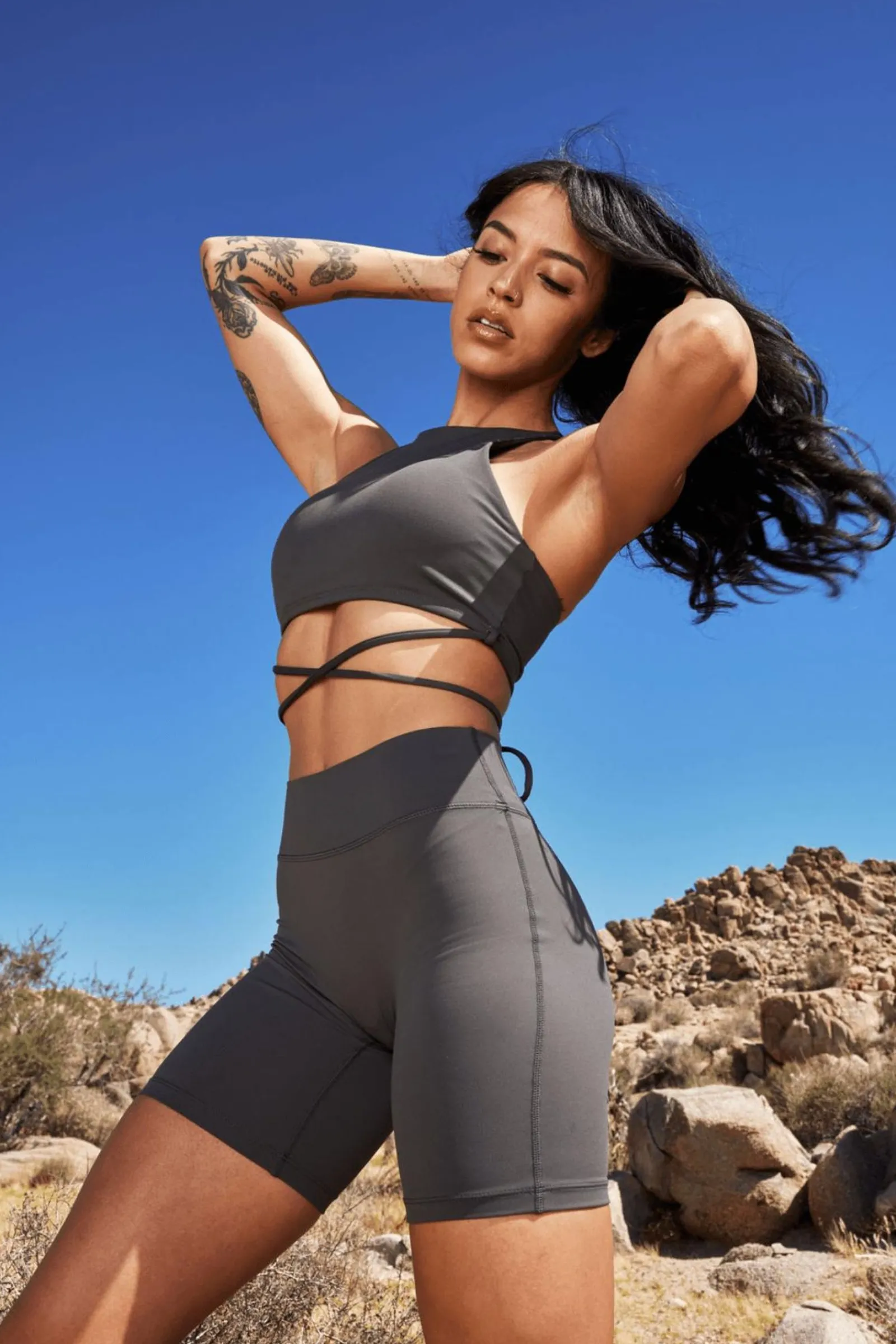 Shorts<Youngla W122-Urban Biker Shorts Eclipse|Forest Night|Moonstone|Rain Cloud