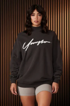 Outerwear<Youngla W521-Urban Crewneck Eclipse Wash|Moonstone Wash|Rain Cloud Wash|Raven Wash