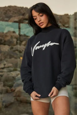 Outerwear<Youngla W521-Urban Crewneck Eclipse Wash|Moonstone Wash|Rain Cloud Wash|Raven Wash