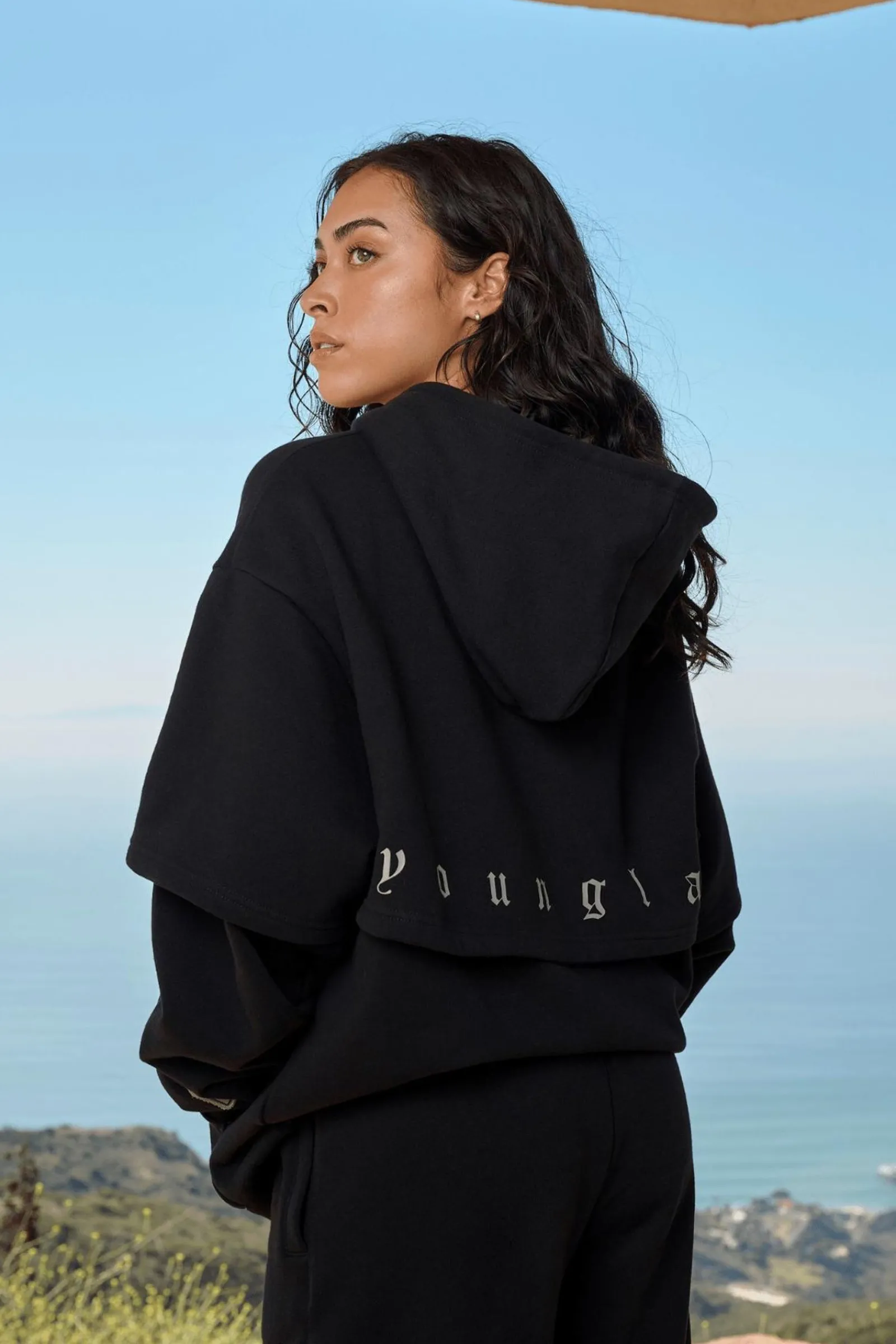 Outerwear<Youngla W520-Urban Layer Hoodie Forest Night|Rain Cloud|Raven|Marble
