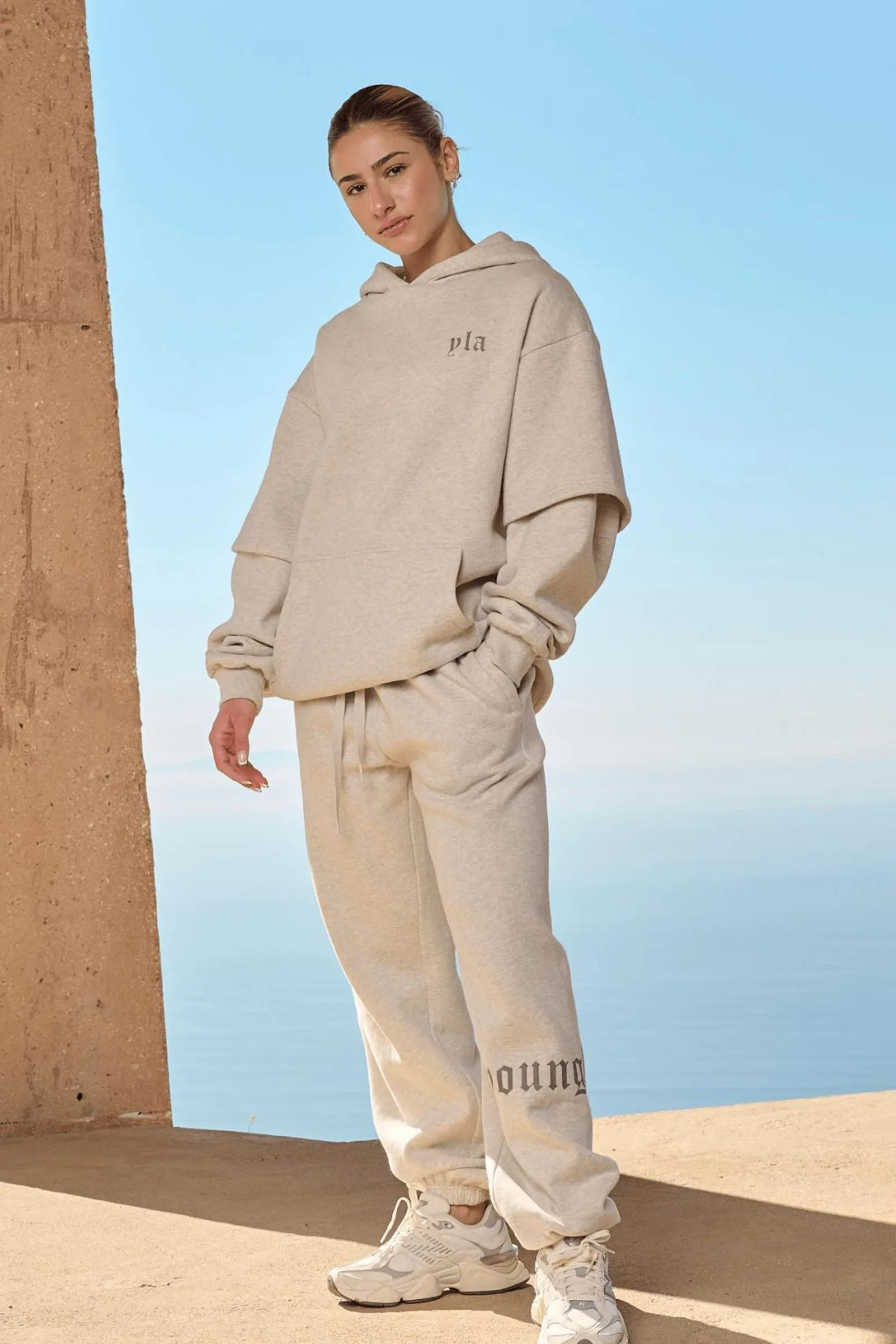 Outerwear<Youngla W520-Urban Layer Hoodie Forest Night|Rain Cloud|Raven|Marble