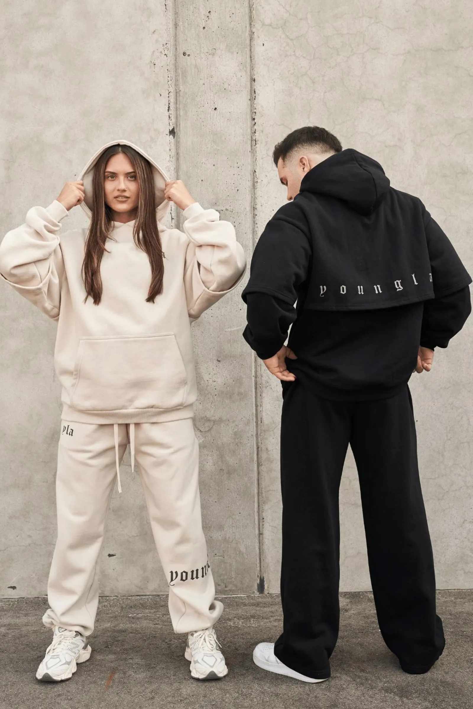 Outerwear<Youngla W520-Urban Layer Hoodie Forest Night|Rain Cloud|Raven|Marble