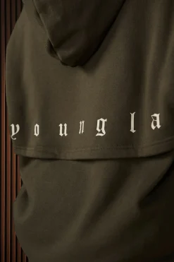 Outerwear<Youngla W520-Urban Layer Hoodie Forest Night|Rain Cloud|Raven|Marble
