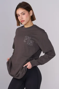 Tops<Youngla W437-Urban Layer Tee Eclipse|Marble|Moonstone|Rain Cloud