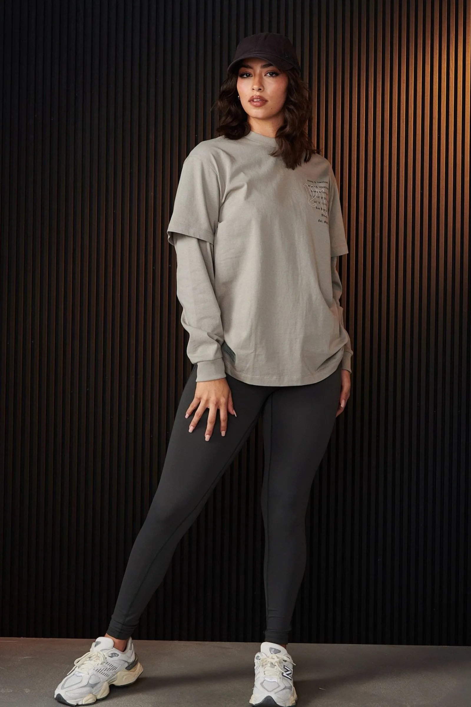 Tops<Youngla W437-Urban Layer Tee Eclipse|Marble|Moonstone|Rain Cloud