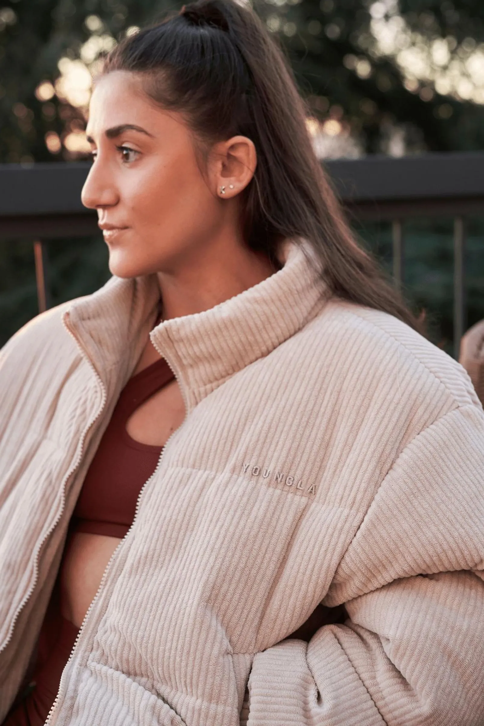 Outerwear<Youngla W522-Urban Puffer Rain Cloud|Raven