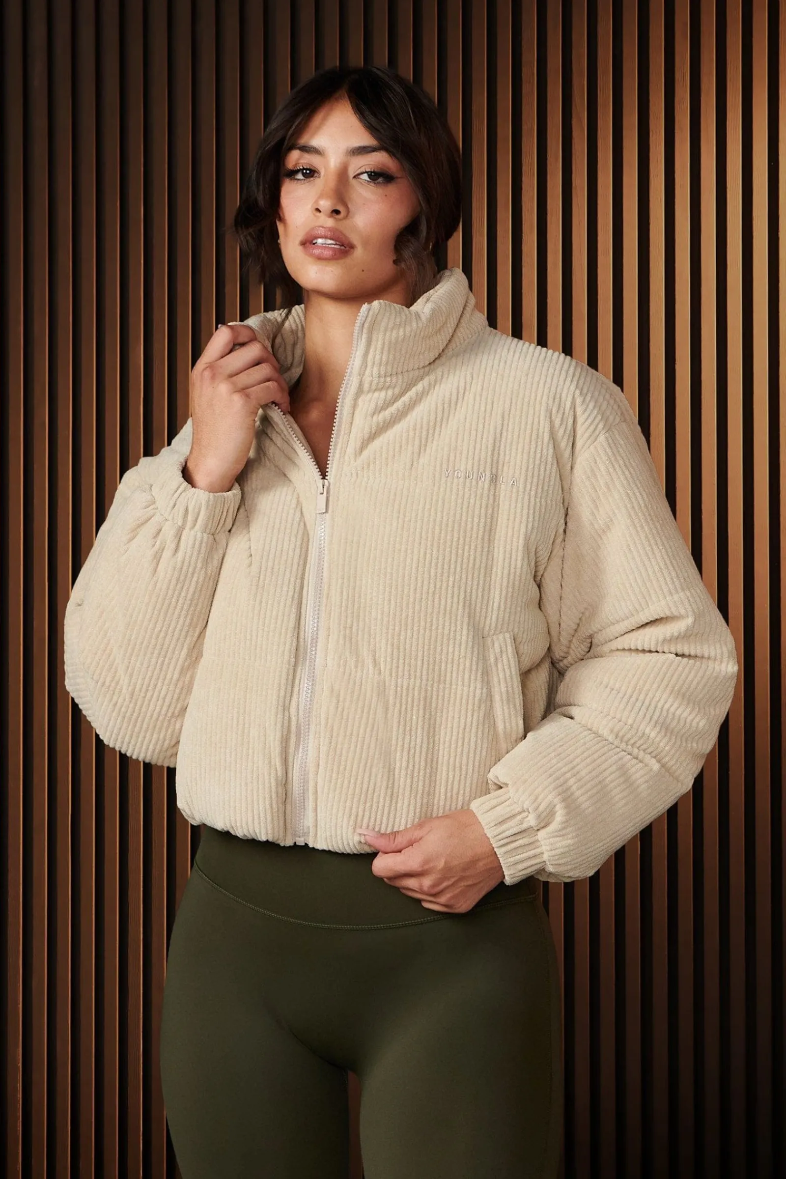 Outerwear<Youngla W522-Urban Puffer Rain Cloud|Raven