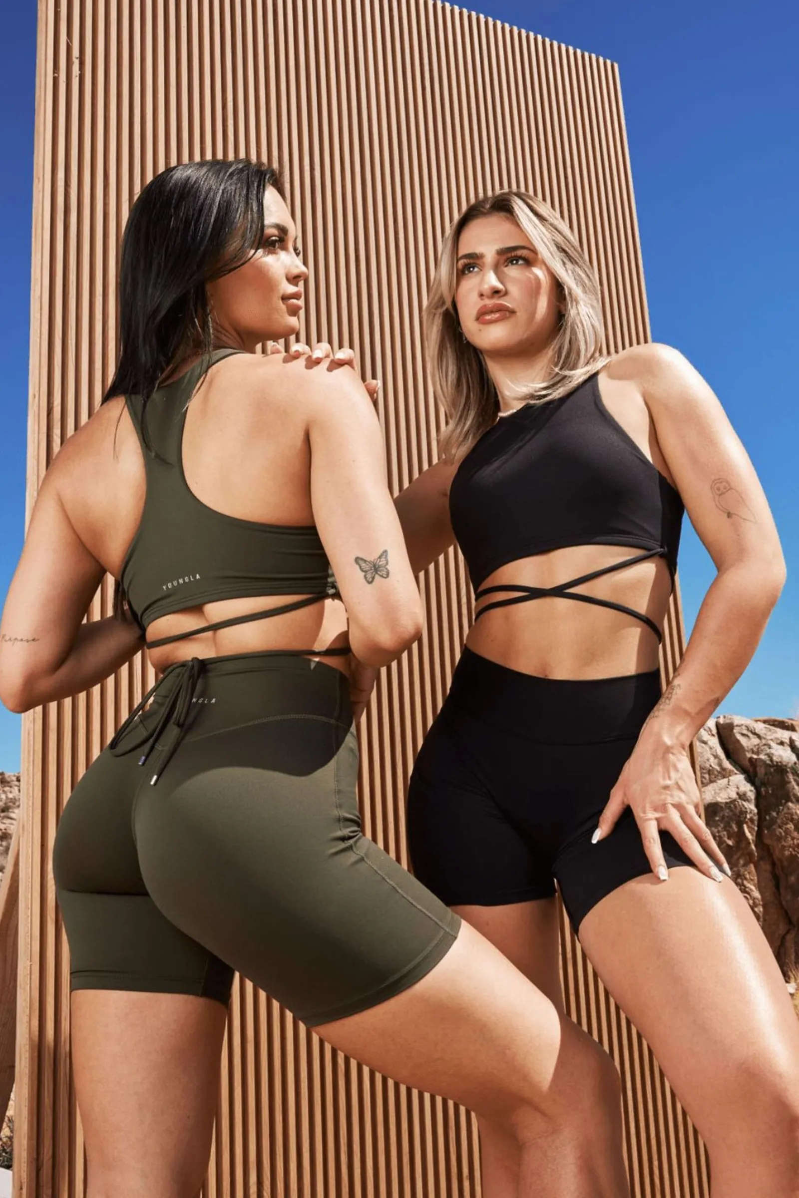 Bras<Youngla W334-Urban Wrap Bra Eclipse|Forest Night|Rain Cloud|Raven